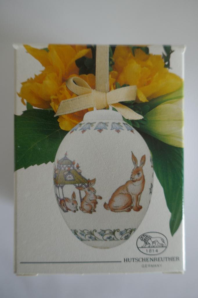 Porceleinen Paaseieren Hutschenreuther, Verzamelen, Ophalen of Verzenden, Nieuw, Porselein, Overige typen