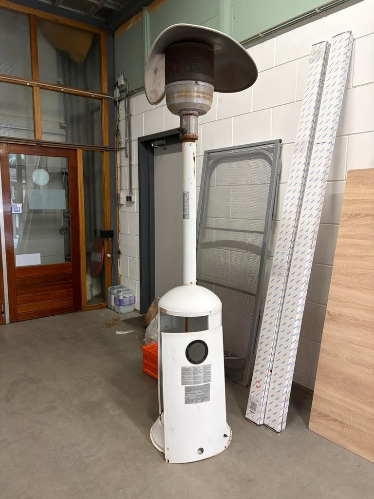 Gas heater, Ophalen of Verzenden, Gebruikt
