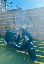 Sym Fiddle 3 geel kenteken, Ophalen, Gebruikt, Maximaal 45 km/u, 49 cc