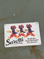 Reclame plaatje sarotti, Ophalen of Verzenden, Zo goed als nieuw, Reclamebord