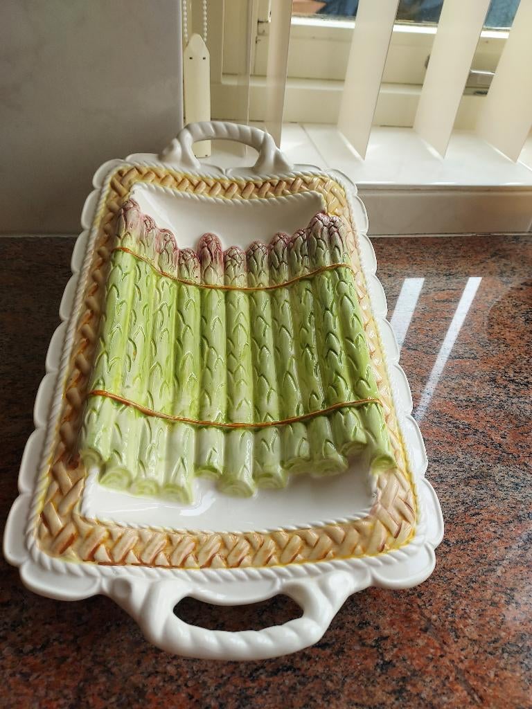 Franse asperge schaal, Ophalen, Overige materialen, Overige stijlen, Schaal of Schalen