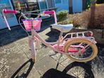 Roze Kinderfiets Volare Ashley met hangslot en zijwieltjes, Ophalen, Zijwieltjes, 16 tot 20 inch, Volare