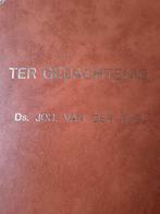 Ter gedachtenis. Ds Joh van der Poel, Ds Joh van der Poel, Christendom | Protestants, Ophalen of Verzenden, Zo goed als nieuw