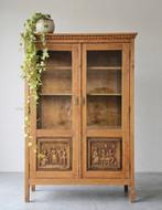 Antieke brocante ondiepe Art Deco meidenkast vintage kast, Ophalen of Verzenden