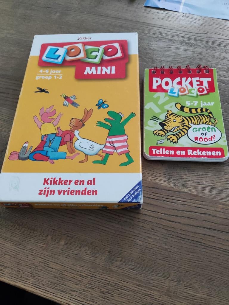 Loco Mini met 2 boekjes.  1 pocket Loco 5_7 jaar, Ophalen of Verzenden