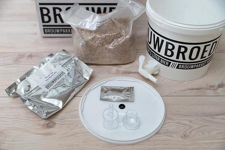 Brouwbroeders brouwpakket, Verzamelen, Biermerken, Nieuw, Overige merken, Ophalen of Verzenden