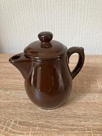 Bruine theepot of koffiepot met deksel  , Overige materialen, Gebruikt, Overige typen, Ophalen of Verzenden