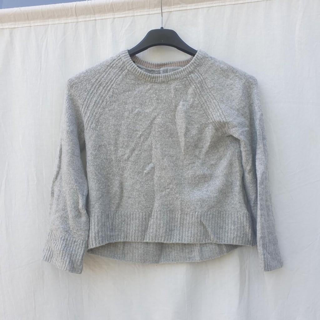 Leuke grijze meiden trui. Mt 134/140. Merk H&M, Kinderen en Baby's, Kinderkleding | Maat 134, Meisje, ., Trui of Vest, Ophalen of Verzenden