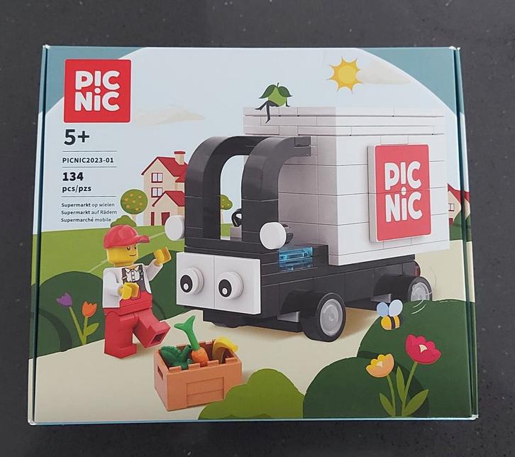 Picnic Supermarkt op wielen van Lego stenen (2023-01), Kinderen en Baby's, Speelgoed | Duplo en Lego, Nieuw, Lego, Complete set