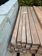 30 hardhouten paaltjes 1 meter, Ophalen of Verzenden