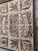 Mooi tegeltableau, Ophalen