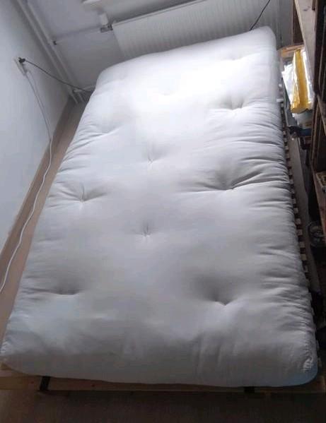 Kodama Japanse Futon - Comfortabel en Stijlvol, Huis en Inrichting, Slaapkamer | Bedden, Gebruikt, Tweepersoons, 120 cm, 200 cm