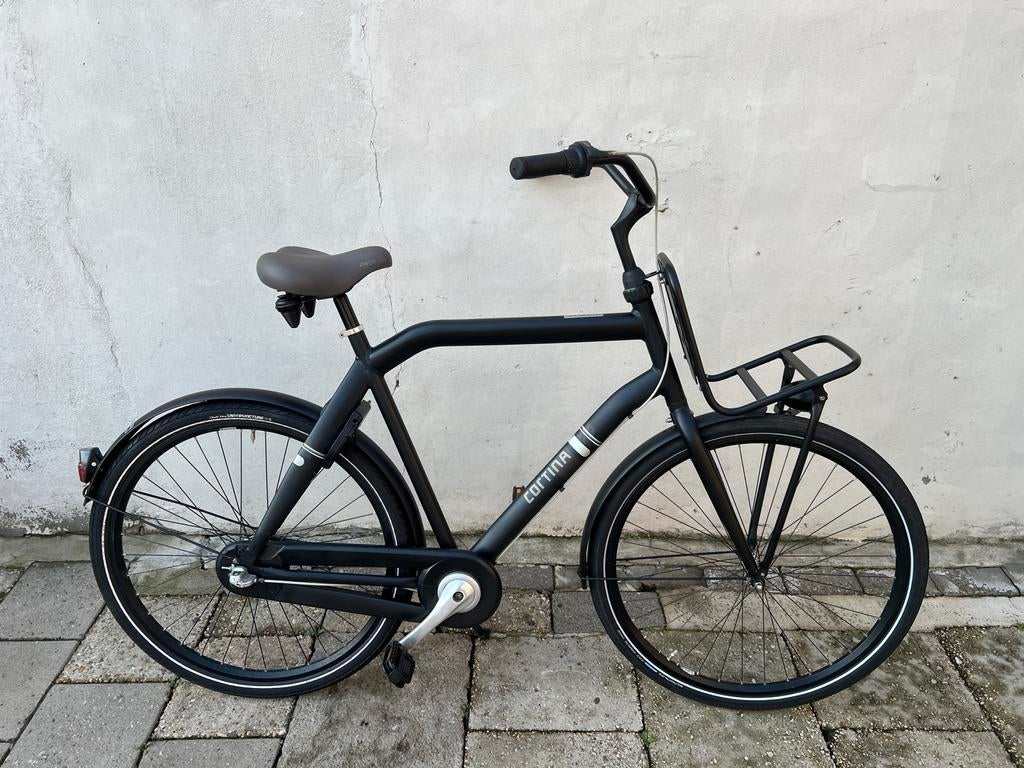 Cortina Crush Herenfiets 28 inch 59 cm - Zo goed als nieuw, Fietsen en Brommers, Fietsen | Heren | Herenfietsen, Terugtraprem