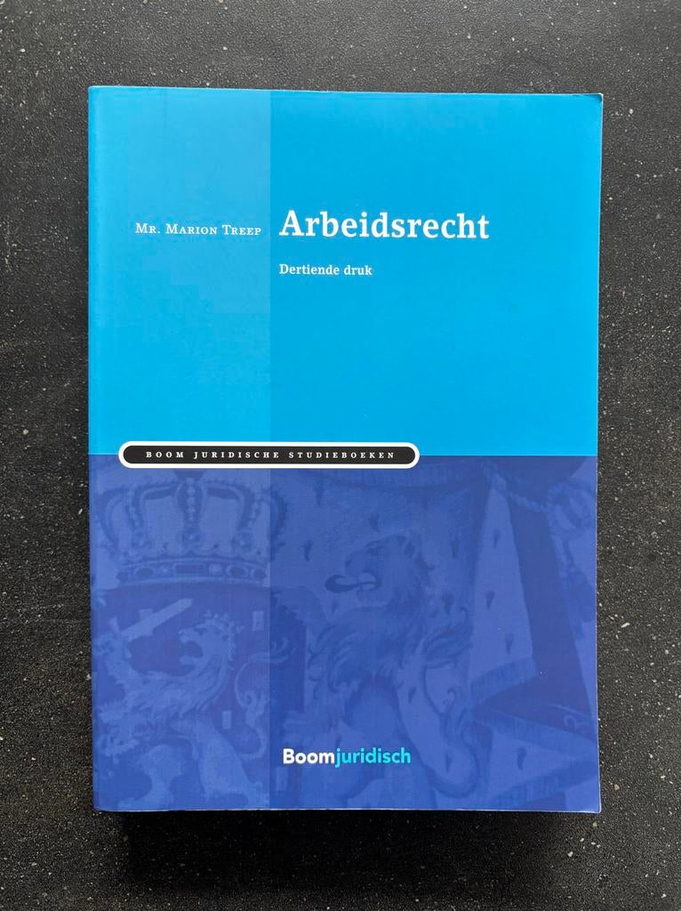 Arbeidsrecht - Mr. Marion Treep (Dertiende druk), Boeken, Ophalen of Verzenden, Gamma, Zo goed als nieuw, HBO
