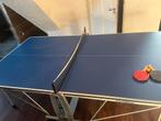 Cornilleau Tafeltennistafel met 2 batjes - Licht beschadigd, Ophalen, Gebruikt, Tafel Indoor, Inklapbaar