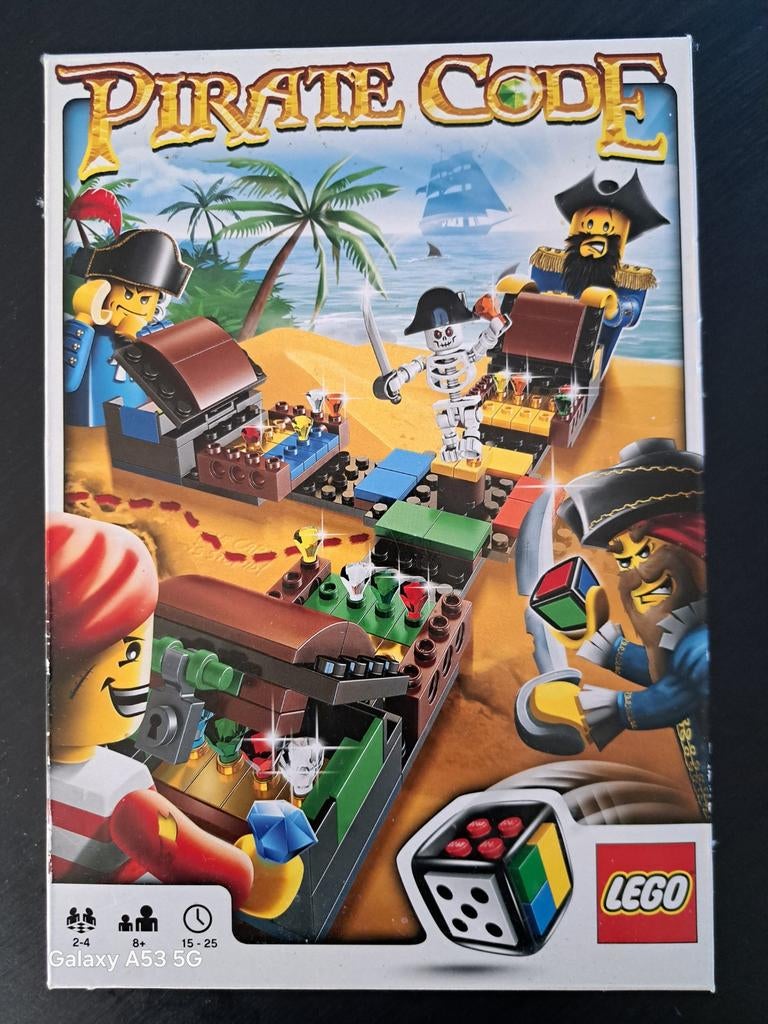 Lego spel Pirate code 3840 vanaf 8 jaar (nieuw), Puzzel en Educatief, Ophalen of Verzenden, Zo goed als nieuw, 3 spelers of meer