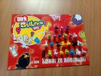 Stikeez spelbord met 24 Stikeez van Dirk van den Broek, Dirk, Bas of Digros, Ophalen