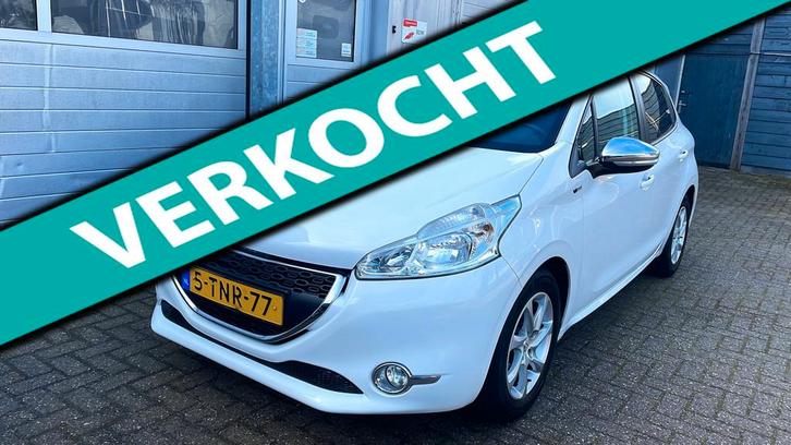 Peugeot 208 1.2 VTi Style-Navi-Airco-Cruise-Velgen-New APK, Auto's, Peugeot, Bedrijf, Te koop, ABS, Airbags, Airconditioning, Bluetooth
