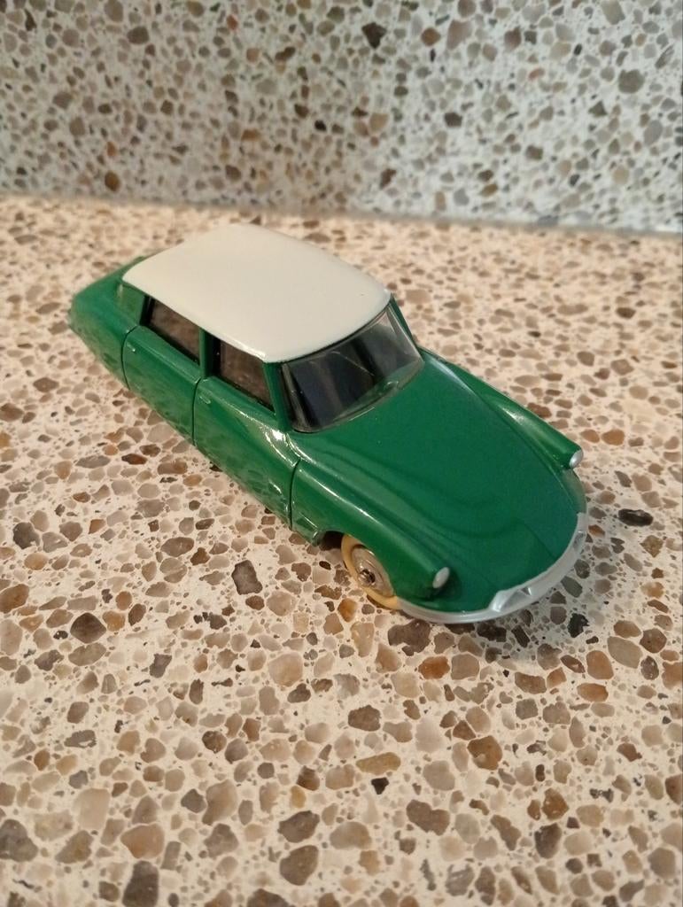 Vintage Citroën DS modelauto - Groen met wit dak, Overige merken, Gebruikt, Auto, 1:32 tot 1:50