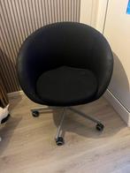 Zwarte bureaustoel, Ophalen, Gebruikt, Zwart, Balstoel