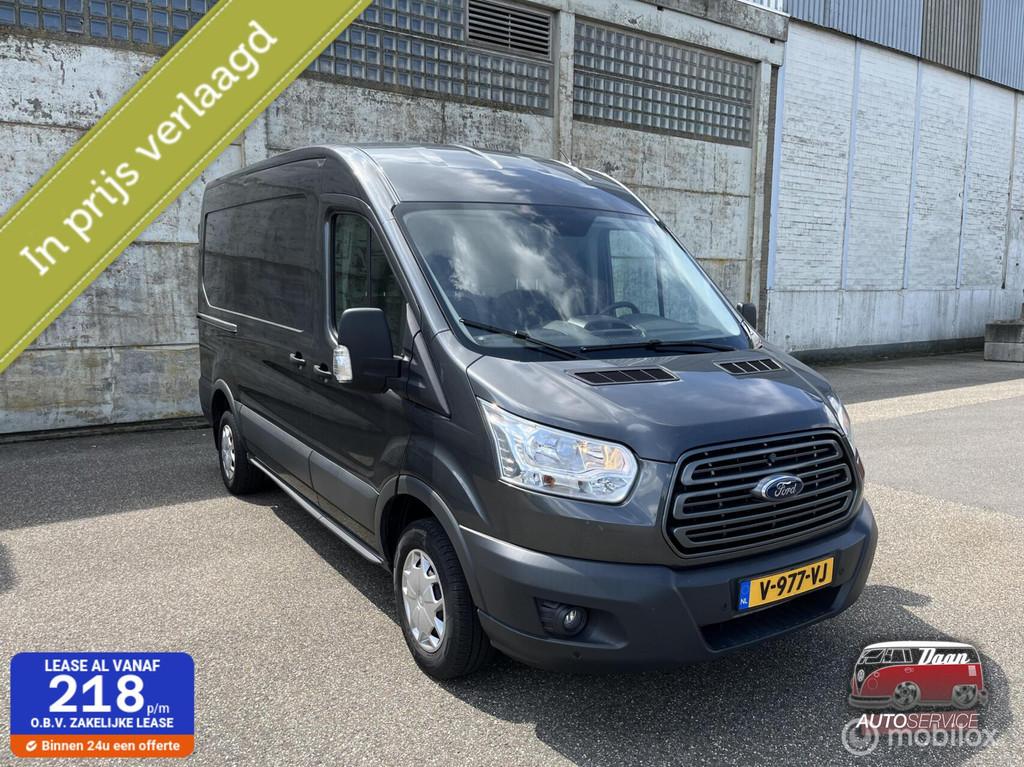 Ford Transit 310 2.0 136 PKTDCI L2H2 Trend Trekhaak, Auto's, Bestelauto's, 2700 kg, Stof, 4 cilinders, Bedrijf