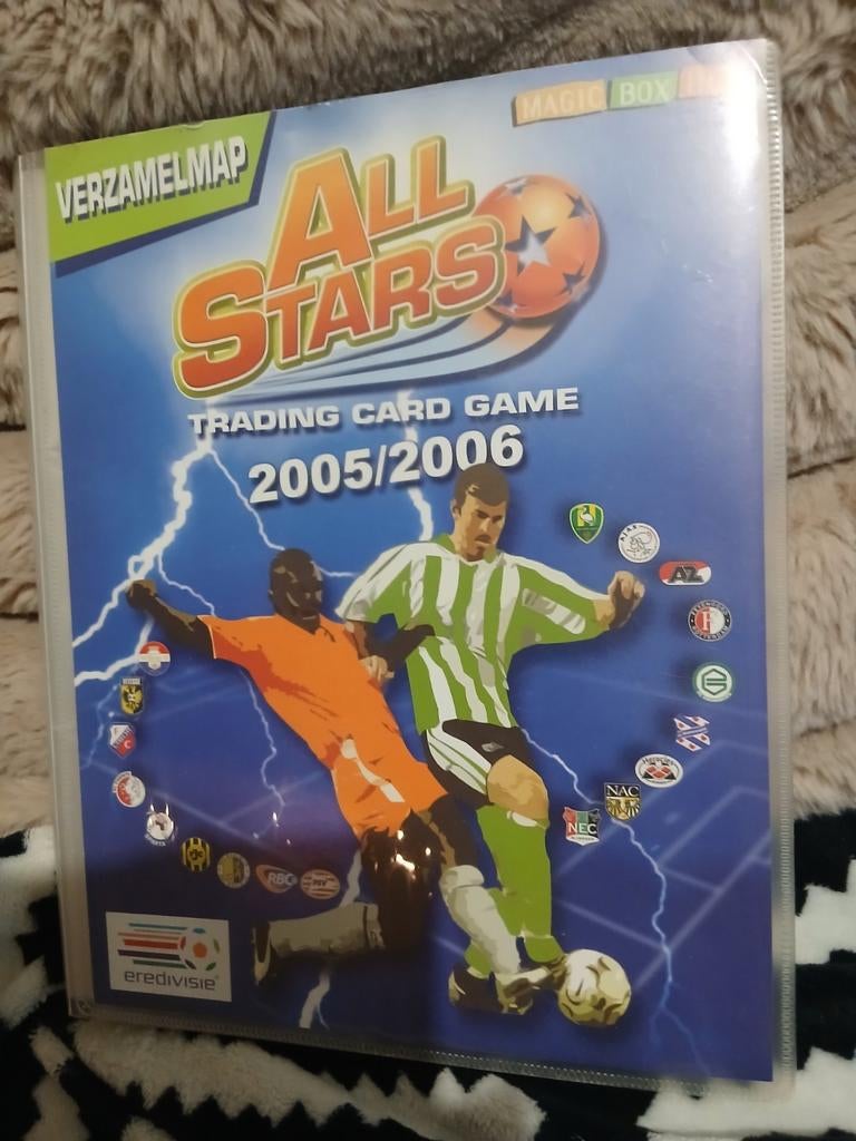 All Stars Eredivisie Verzamelmap 2005/2006 met Legends, Ophalen of Verzenden
