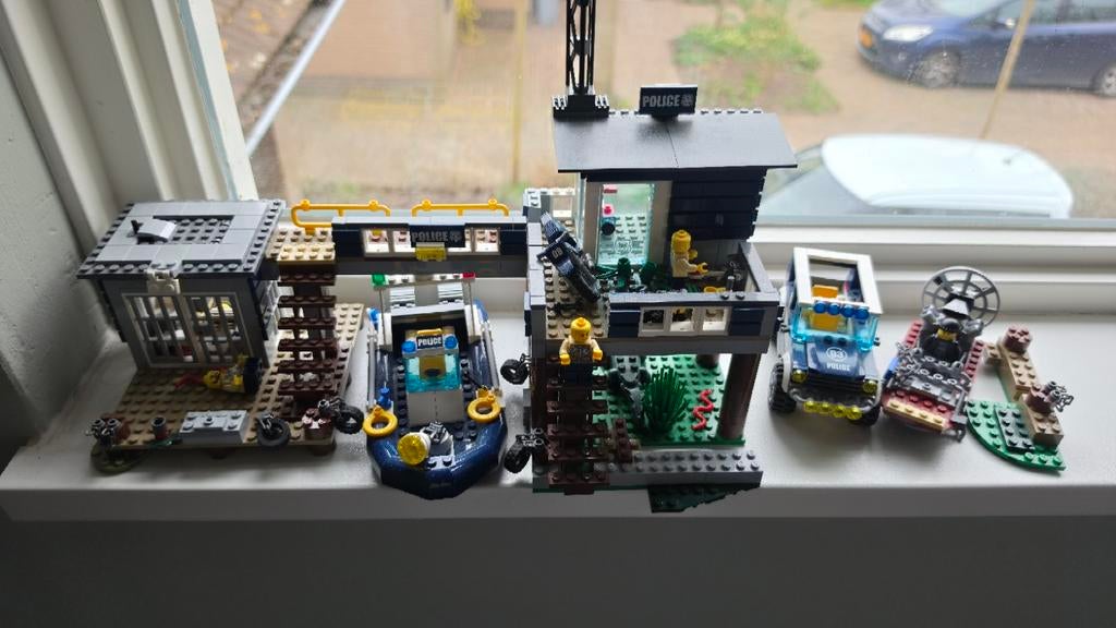 Lego moeraspolitie 60069 compleet, Ophalen of Verzenden, Zo goed als nieuw, Complete set, Lego