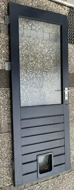 Deur, Ophalen, Gebruikt, 80 tot 100 cm, Buitendeur