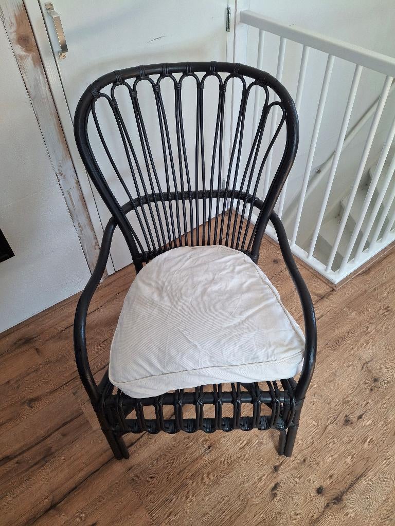 Stoel, Ophalen, Zwart, Zo goed als nieuw, Eén