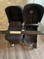 Bugaboo Donkey Duo - zwart compleet met accessoires, Ophalen, Gebruikt, Bugaboo, Duowagen