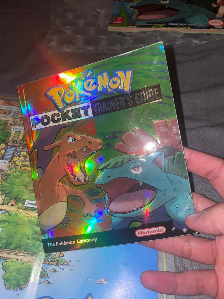 Firered leafgreen strategy guide met grote Kanto kaart, Ophalen of Verzenden, Zo goed als nieuw