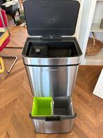 Homra NEXO Prullenbak Afvalscheiding 3 vakken - 72l tot, Kunststof, 40 liter of meer, Ophalen of Verzenden, Zo goed als nieuw