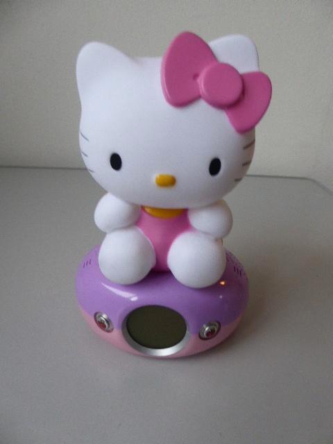 Hello Kitty slaapwekker zgan, Kinderen en Baby's, Kinderkamer | Inrichting en Decoratie, Zo goed als nieuw, Overige typen, Ophalen of Verzenden