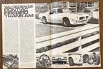 Pontiac Firebird TransAm in Autovisie 1970, Gelezen, Ophalen of Verzenden, Overige merken, Autovisie