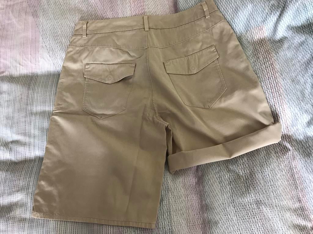 Dames short, Kleding | Dames, Broeken en Pantalons, Ophalen, Kort, Beige, Maat 36 (S)