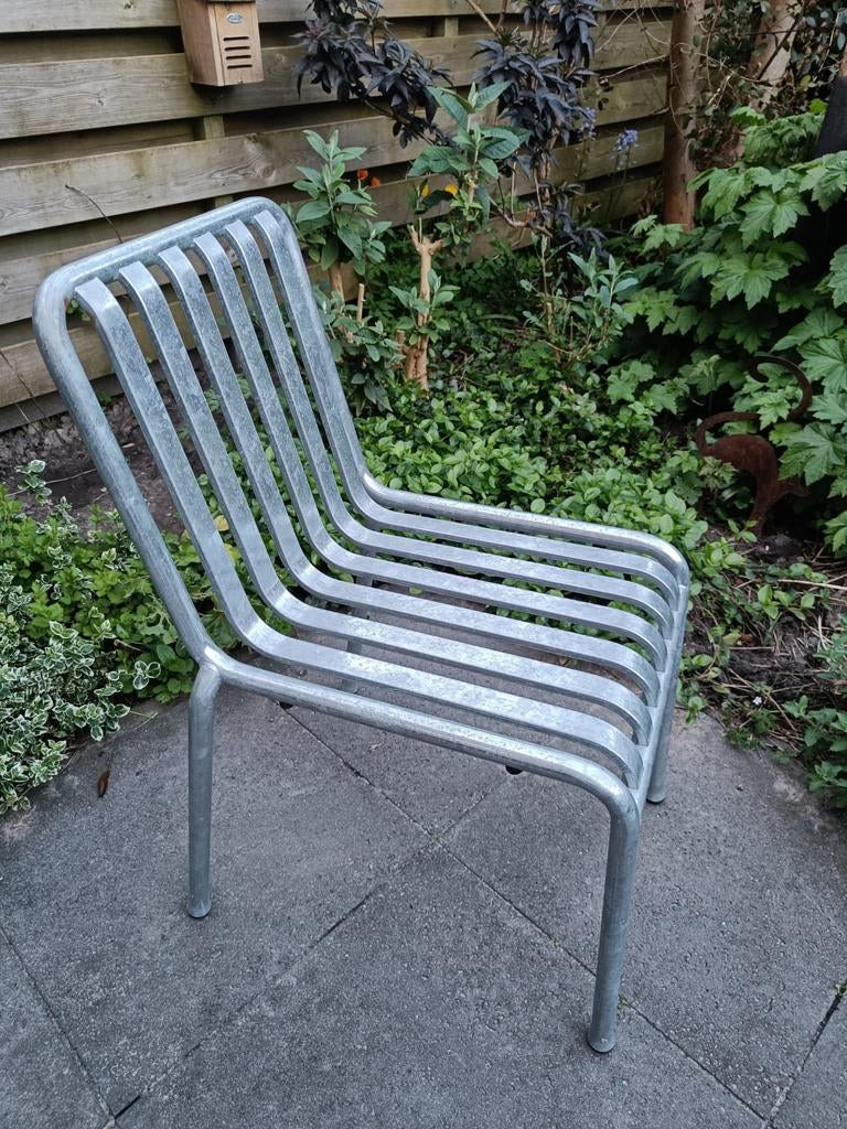 HAY Palissade tuinstoel gegalvaniseerd staal, Ophalen, Metaal