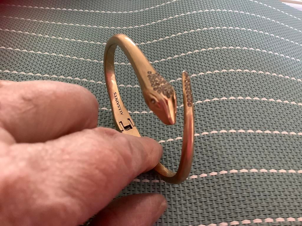 Armband Allsaints, Overige materialen, Gebruikt, Ophalen of Verzenden, Goud