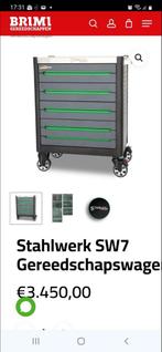 Splinternieuwe Stahlwerk SW7 Gevulde Gereedschapskist, Ophalen of Verzenden, Gevuld, Nieuw
