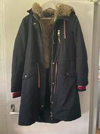 Parka winterjas blauw tommy hilfiger, Ophalen of Verzenden, Zo goed als nieuw, Blauw