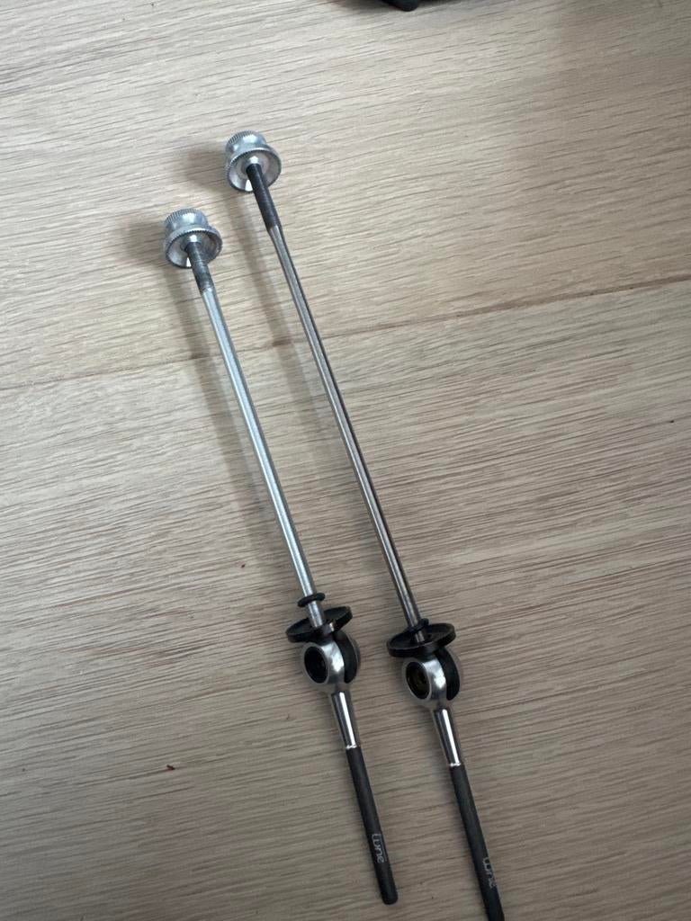 Tune snelspanners voorwiel en achterwiel, Ophalen of Verzenden, Gebruikt, Tune