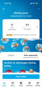 31x Digital AH Efreling spaarkaarten, Drie personen of meer, Kortingsbon