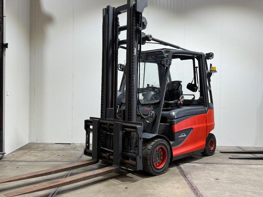 Linde E45 2018 Vorkversteller ACCU 2020 Sideshift HL1217, Meer dan 4000 kg, Elektrisch, Heftruck, Linde
