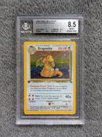 Dragonite 1st Edition Fossil BGS PSA Beckett, Ophalen of Verzenden, Zo goed als nieuw, Losse kaart, Foil