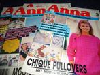 6 handwerkbladen ,, anna,, van burda  uit 1986, Ophalen of Verzenden, Zo goed als nieuw, Breien of Haken, Patroon of Boek