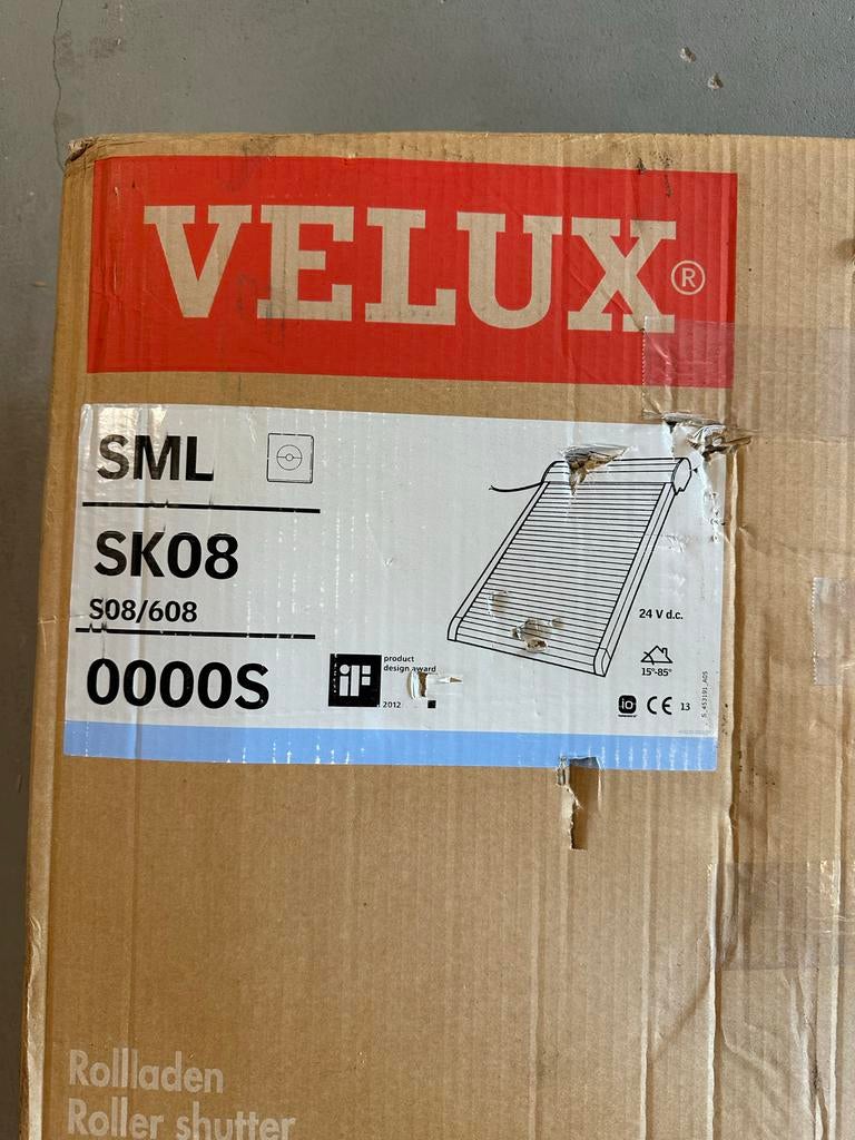 1 x Velux rolluik SML SK08 - Nieuw -, Minder dan 100 cm, 100 tot 150 cm, Nieuw, Ophalen of Verzenden