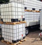 TK IBC 1000 liter vat, watertank, regenton GESPOELD, 150 liter of meer, Ophalen, Zo goed als nieuw, Overige materialen
