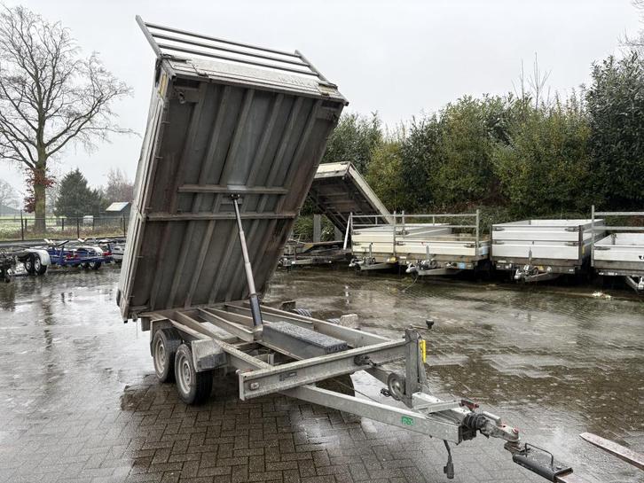 Anssems elektrische kipper 305x178 cm 3000kg 2016 aanhanger, Auto diversen, Aanhangers en Bagagewagens, Gebruikt