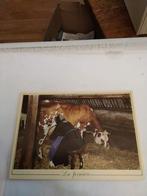 LA FERMIERE. - BOERIN MELKT KOE, Ophalen of Verzenden