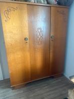Vintage Antieke Houten Kledingkast - Linnenkast, Antiek en Kunst, Antiek | Meubels | Kasten, Ophalen