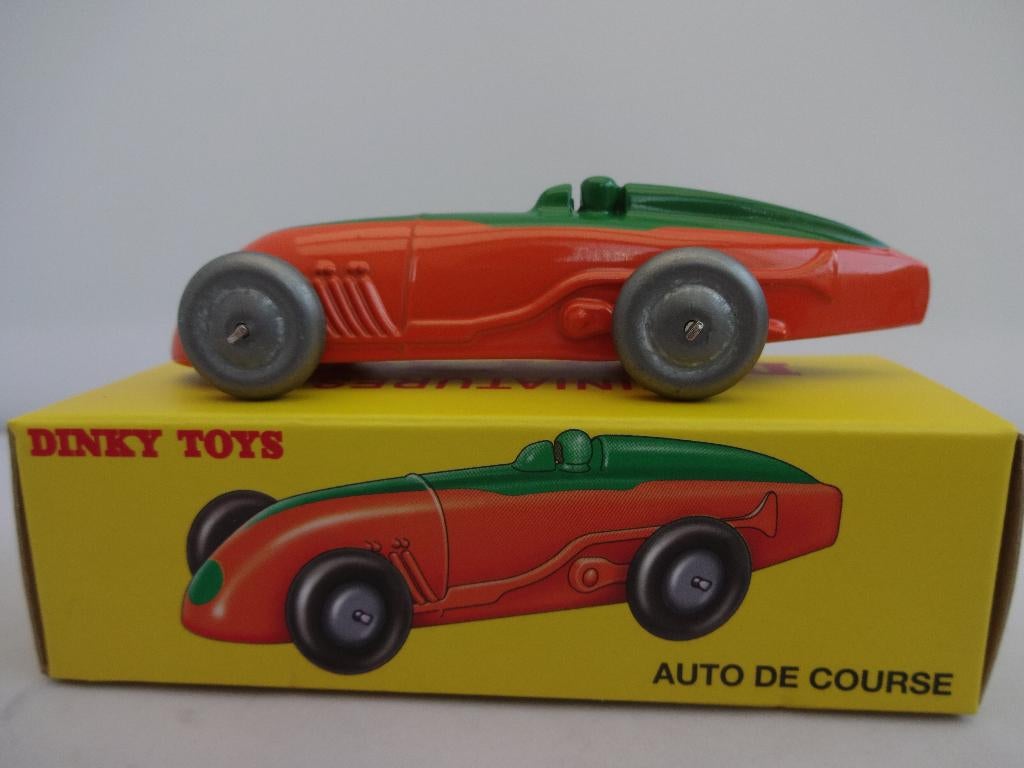 Auto de Course 4 oranje /groen nr: 23A van Dinky Toys 1:43, Ophalen of Verzenden, Nieuw, Auto, Dinky Toys